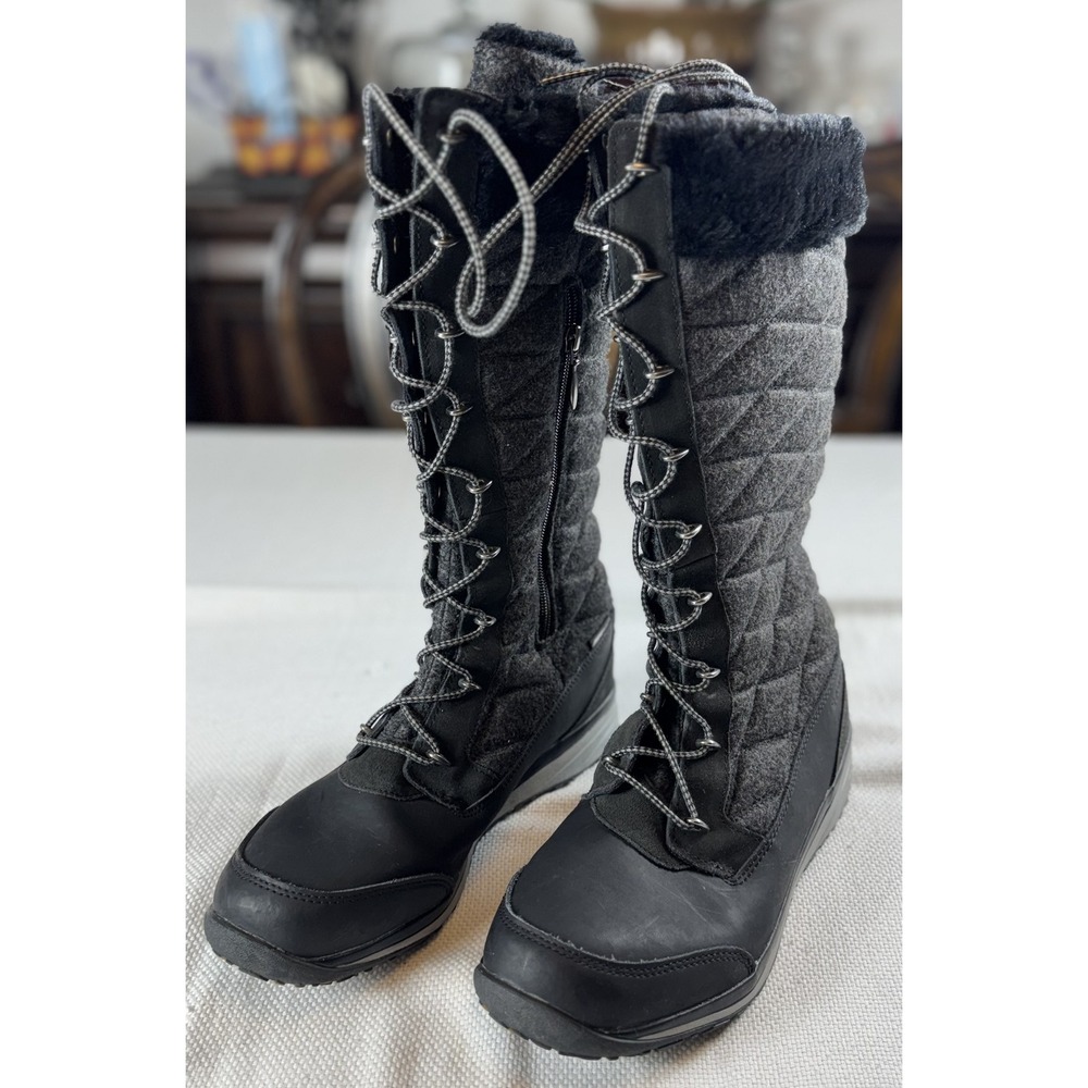 Salomon Toundra Pro CSWP Boots Womens Size 10 Waterproof Winter Faux Fur Snow